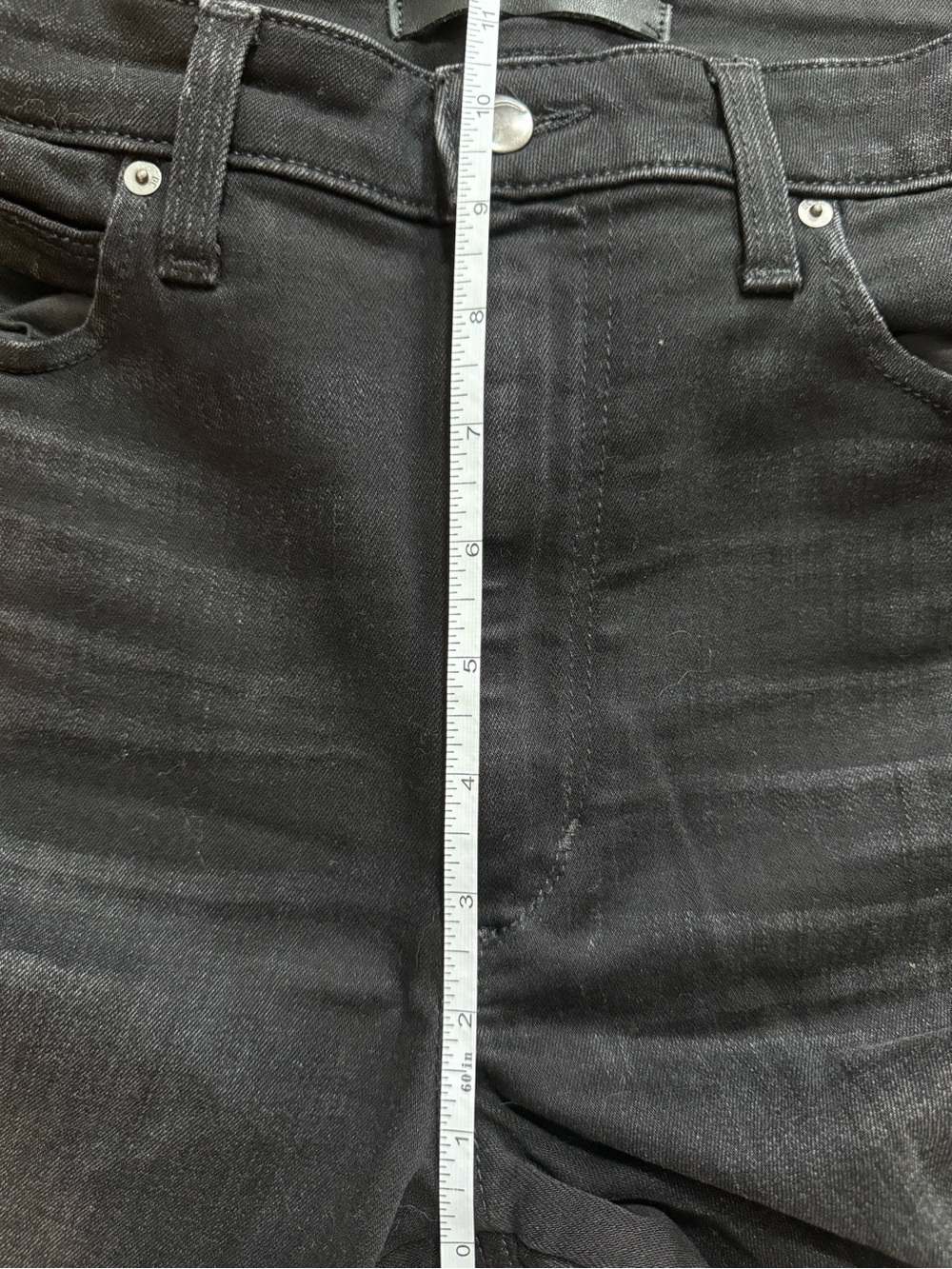 Joe's Jeans The Charlie High Rise Skinny Ankle - Black - Picture 6 of 10